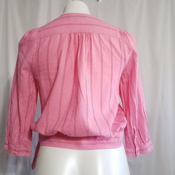 Madewell wrap tie top - Picture 2 of 4